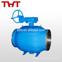 butt welding trunnion ball valve / heating special valve